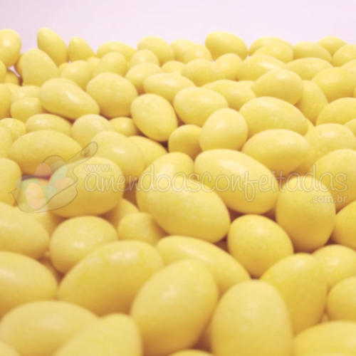 Amendoa Confeitada Amarela Bebe Comprar