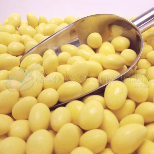 Amendoas Confeitadas Amarela Bebe