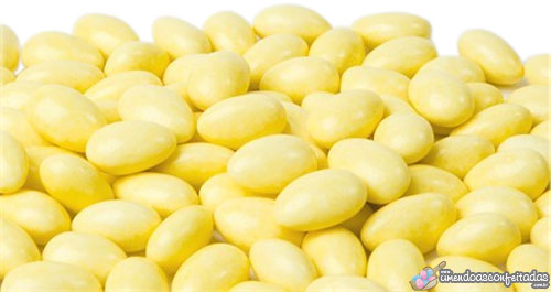 amendoas confeitadas amarela