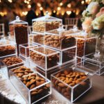 Caixinhas De Acrílico Para Amêndoas: Praticidade e Estilo Para Eventos