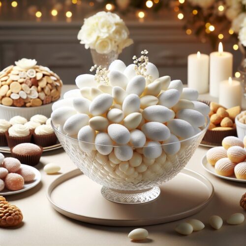 Amêndoas Confeitadas Branca: Delícias Para Sua Festividade e Confeitaria